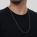 Corrente Dourada Masculina Elo 1 por 1 - Galeria