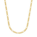 Corrente Dourada Masculina Elo 3 por 1 &