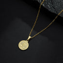 Pingente Dourado Medalha de São Jorge - Galeria