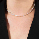 Colar Dourado Chocker de Pérolas - Galeria