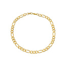 Pulseira Dourada Masculina Elo 3 por 1 &